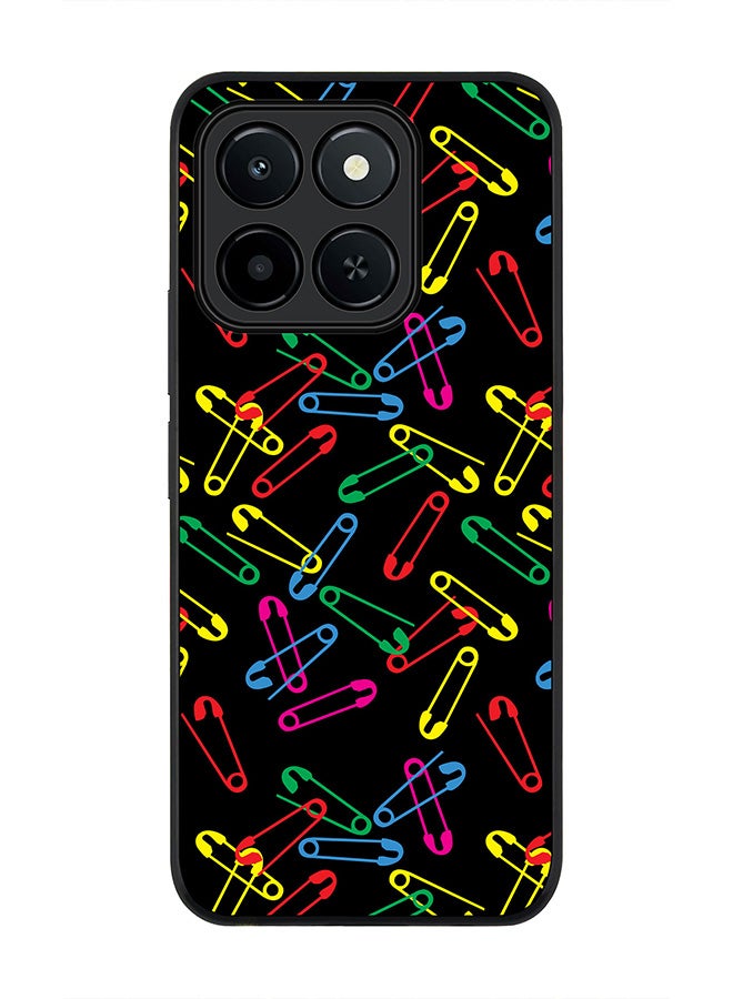 غطاء Honor X6c، حماية كاميرا نحيفة، غطاء هاتف مضاد للصدمات - دبابيس أمان