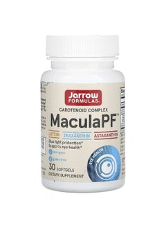 jarrow formulas Jarrow Formulas, MaculaPF, Carotenoid Complex, 30 Softgels  - Image 1
