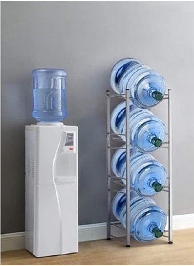 Cady One - Heavy Duty 4-Tier Detachable Water Bottle Storage Rack, Detachable Water Bottle Organizer - Image 1