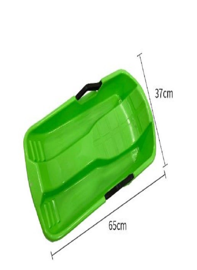 Generic - Portable Sand Sleds for Kids Beetle Shaped Round Sand Slider Board Anti-Skid Outdoor Skiing Board 37X65 CM - Image 1