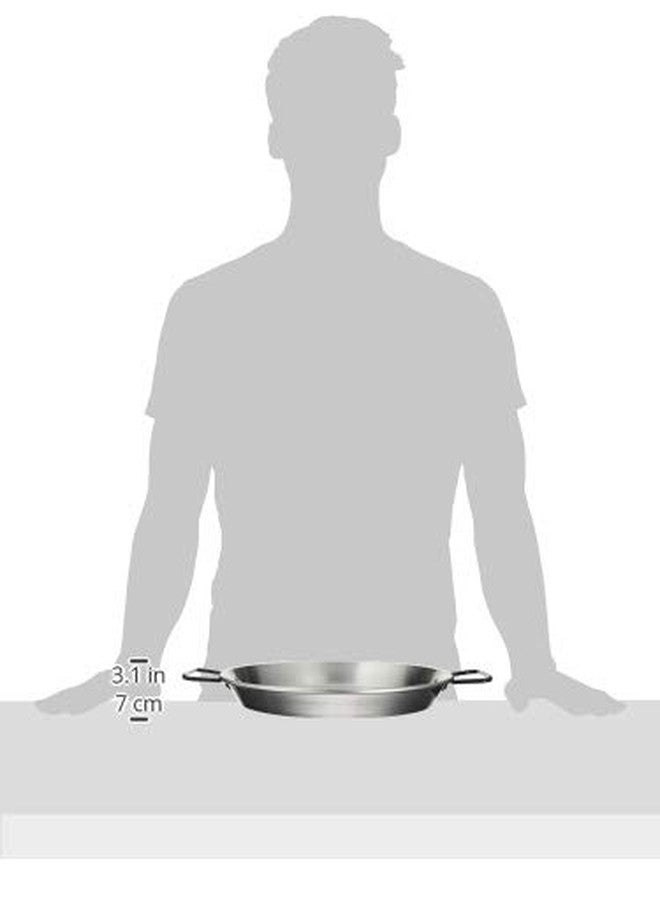 Garcima 13 1/2-inch Pata Negra Restaurant Grade Paella Pan, 34cm - Image 3