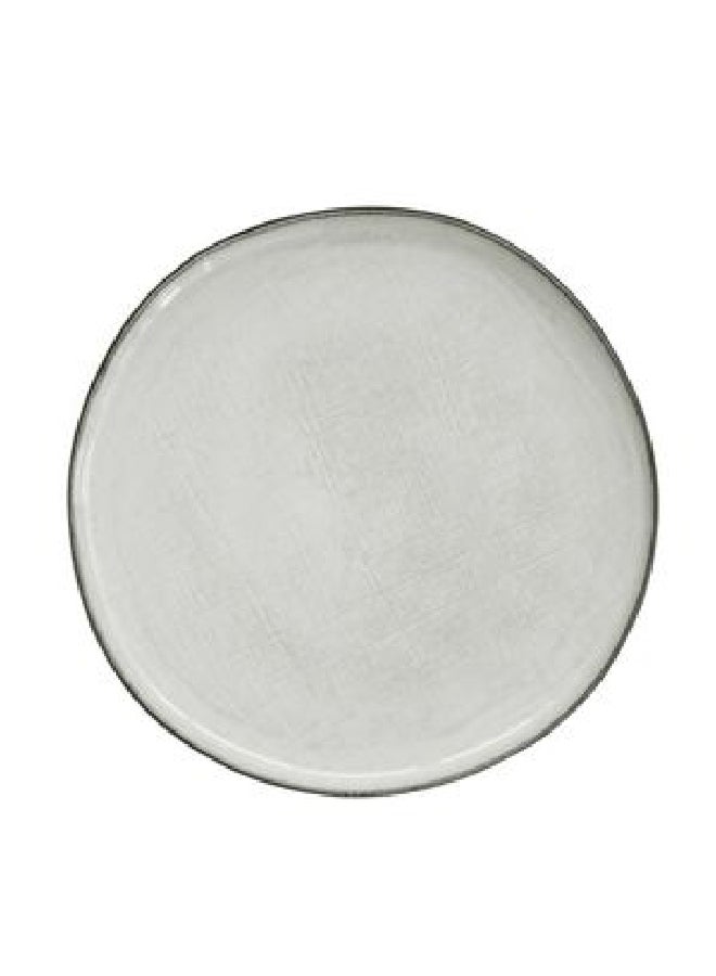 Easy Life Stoneware Round Side Plate Country Grey 20.5 cm R2392#COGR