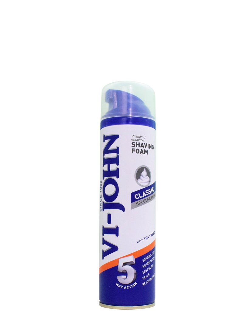 vi john Vi-John Shaving Foam Classic 200 ML  - Image 2
