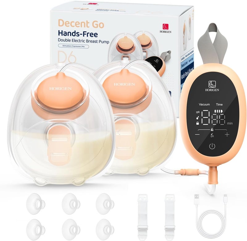 HORIGEN D6 Hands-Free Electric Breast Pump - Image 1