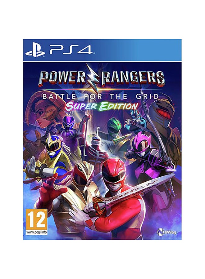Maximum Games Power Rangers: Battle for the Grid - (Intl Version) - Fighting - playstation_4_ps4 - Image 1