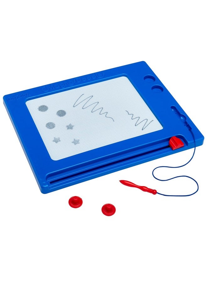 كري-زي-آرت Cra-Z-Art Retro Magna Doodle - 50 عامًا من المرح الإبداعي - لعبة لوحة الرسم المغناطيسية الكلاسيكية، للأعمار من 3 سنوات فما فوق - Image 4
