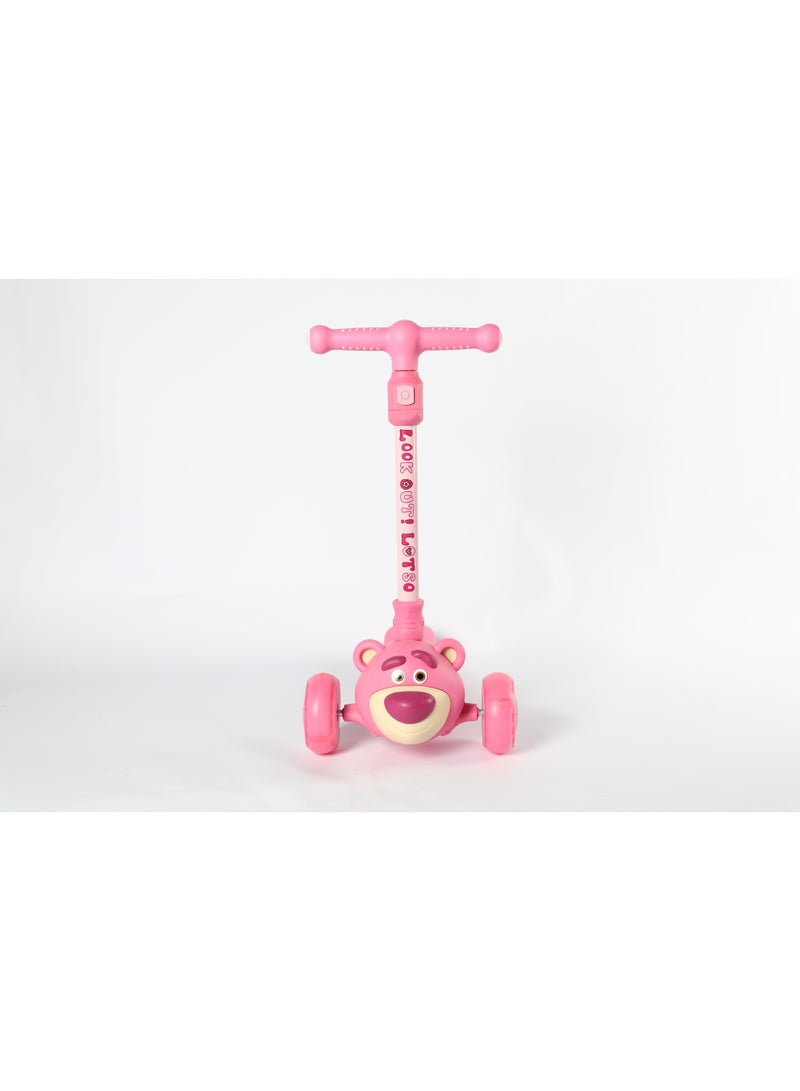 Mesuca 3D Head Kids Foldable Twist Scooter Adjustable Handlebar, - Image 2