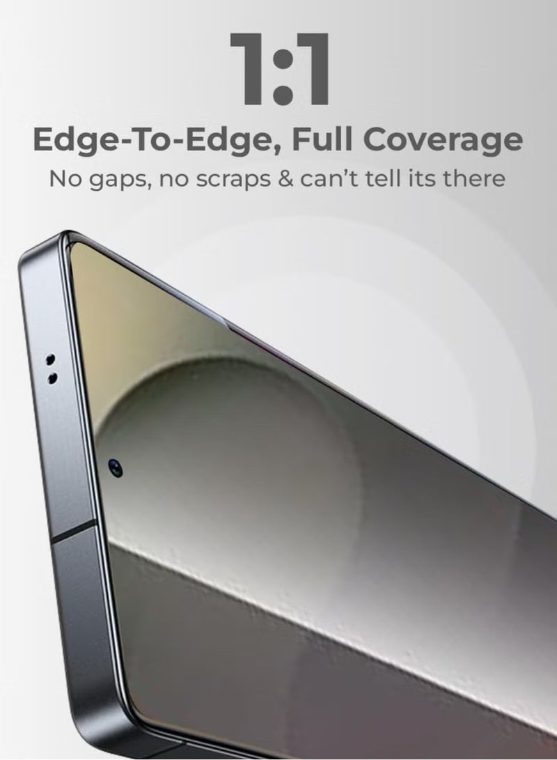 2Pack Samsung Galaxy S26Ultra Screen Protectors 6.8-Inch HD Clear, 3D Curved Design, Full Coverage, Scratch Resistant, Easy to Apply with Installation Frame, Case Friendly - Image 4
