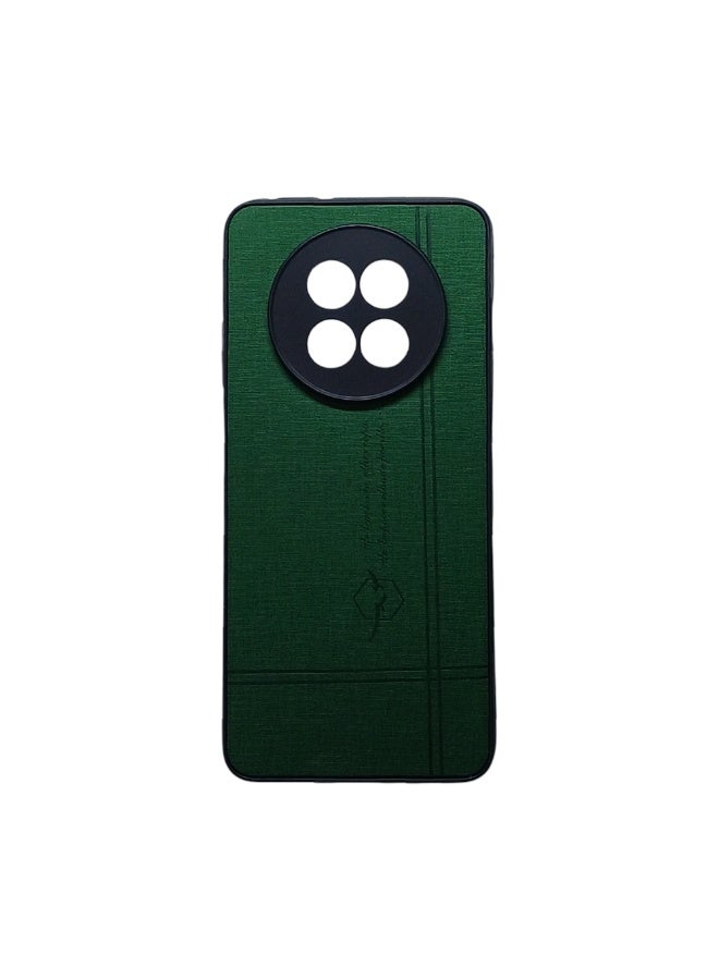 Phone Back Cover  leather for Realme 12X green - Image 3