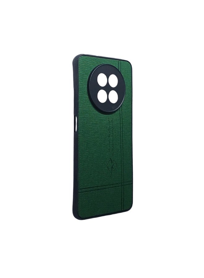 Phone Back Cover  leather for Realme 12X green - Image 2