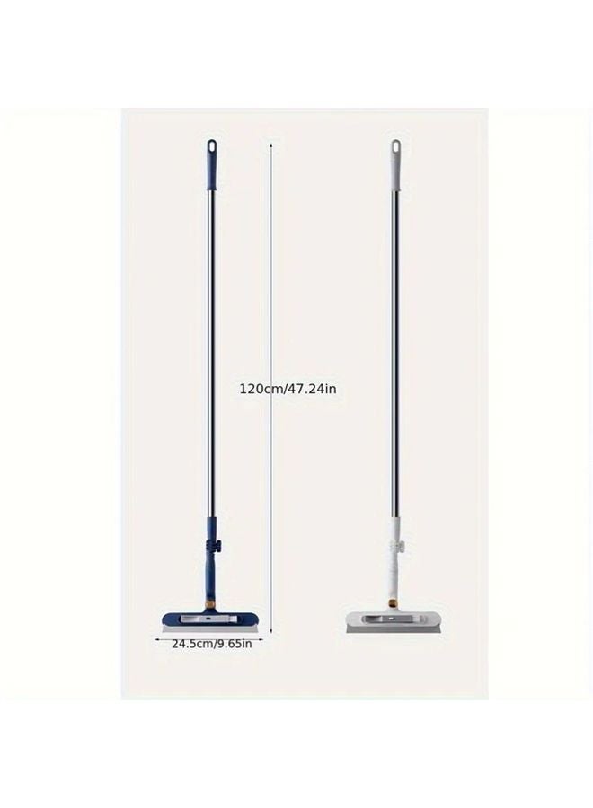 Blue 47 Inch Telescopic High Rise Window Brush With Extension Rod 3in1 Cleaning Kit - Image 4
