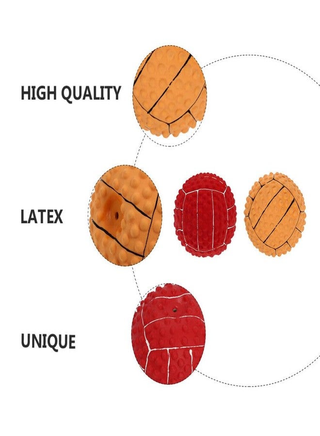 KsPups Dogs Squeaky Sound Interactive Ball Toy | Natural Latex Rubber Soft & Durable chew Toy | Playing Ball for Puppy, Small and Medium Dog (Soccer Ball) - Image 3