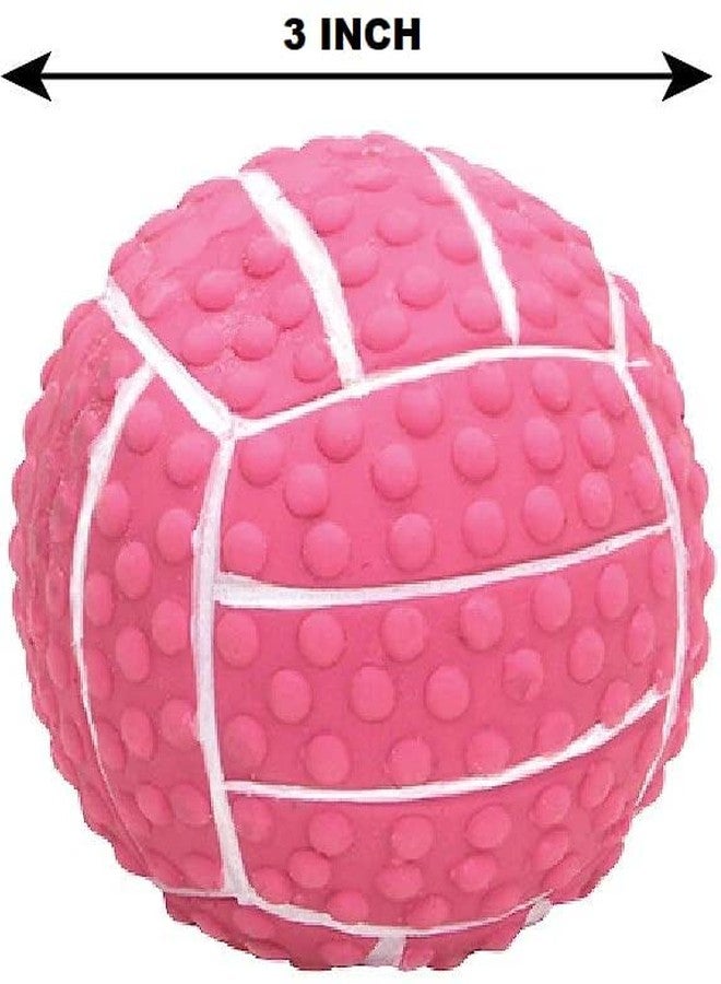 KsPups Dogs Squeaky Sound Interactive Ball Toy | Natural Latex Rubber Soft & Durable chew Toy | Playing Ball for Puppy, Small and Medium Dog (Soccer Ball) - Image 2