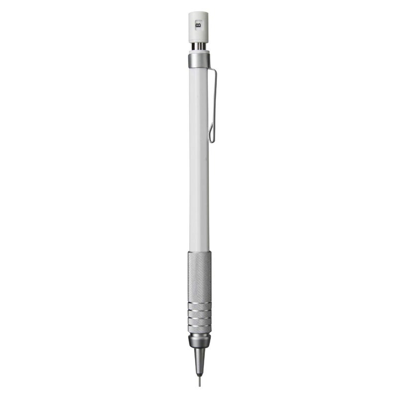 Muji 18617371 Low Center of Gravity Mechanical Pencil White 04 x 04 x 58 inches 11 x 9 x 147 mm Lead Diameter 001 inches 03 mm - Image 2