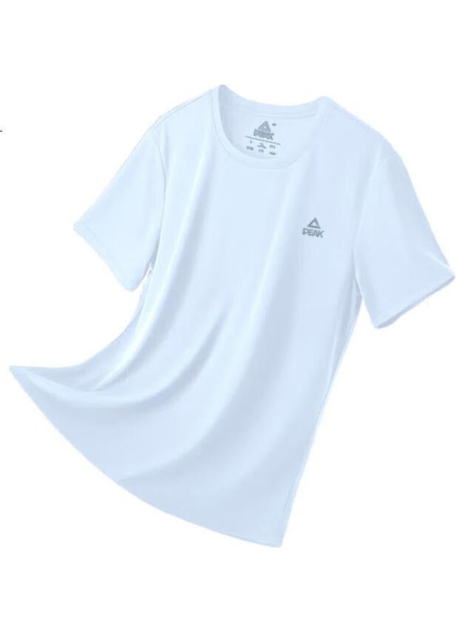 PEAK Men'S Short Sleeve Quick Dry T-Shirt For Summer Breathable Running Fitness Sportswear Sweat-Absorbing Casual Morning Run Badminton Clothing - Image 3