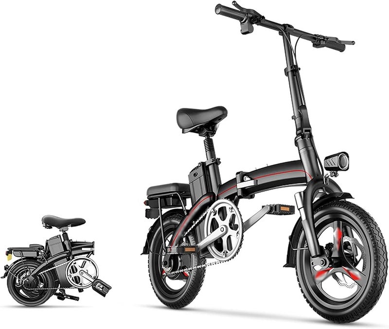 DARFESS Bicycle Folding Electric Bike 14 Inch Lithium Battery E Bike 400w 20ah 80km Urban Electric Bicycles Adult Electric Motorcycle - Image 3