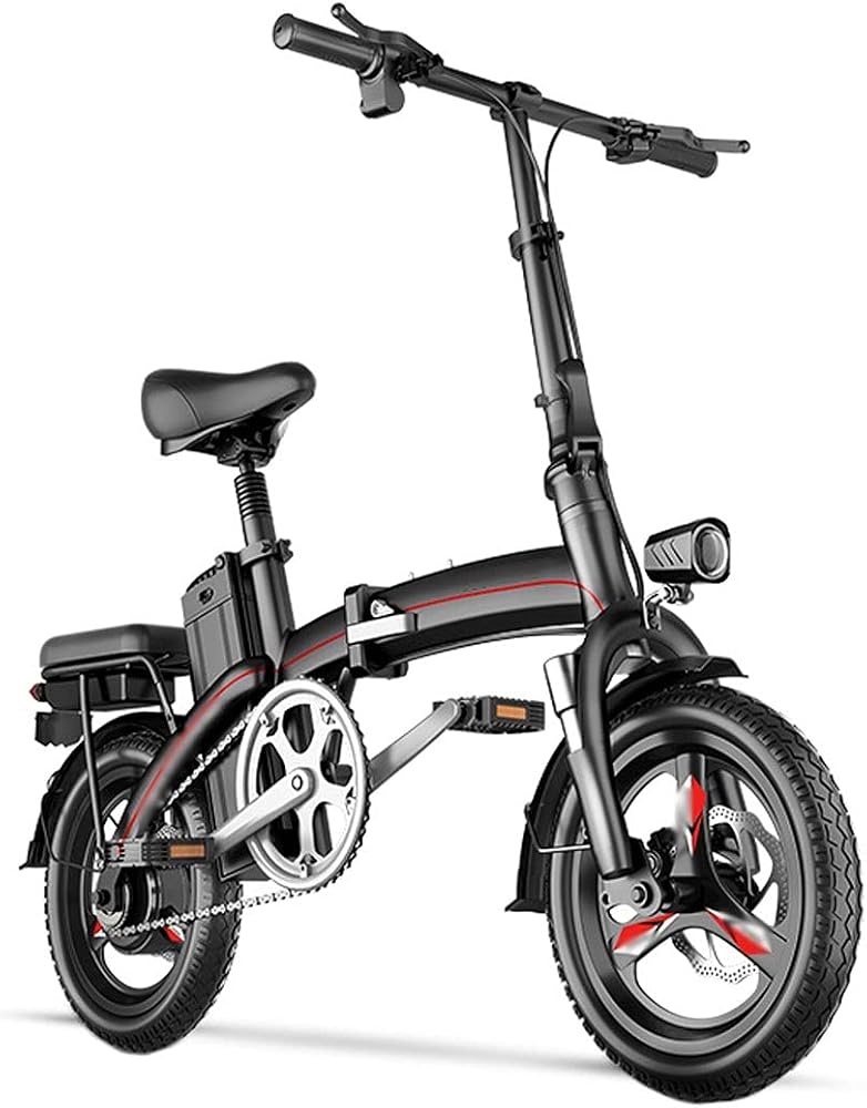 DARFESS Bicycle Folding Electric Bike 14 Inch Lithium Battery E Bike 400w 20ah 80km Urban Electric Bicycles Adult Electric Motorcycle - Image 1