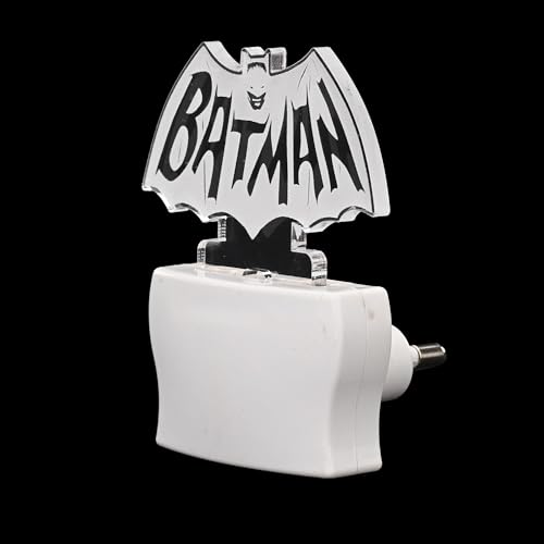Somil Batman 3D Illusion LED Plug & Play Wall Lamp, Self Color Changing, Dia: 5 X 10 X 5 Cm - Image 4