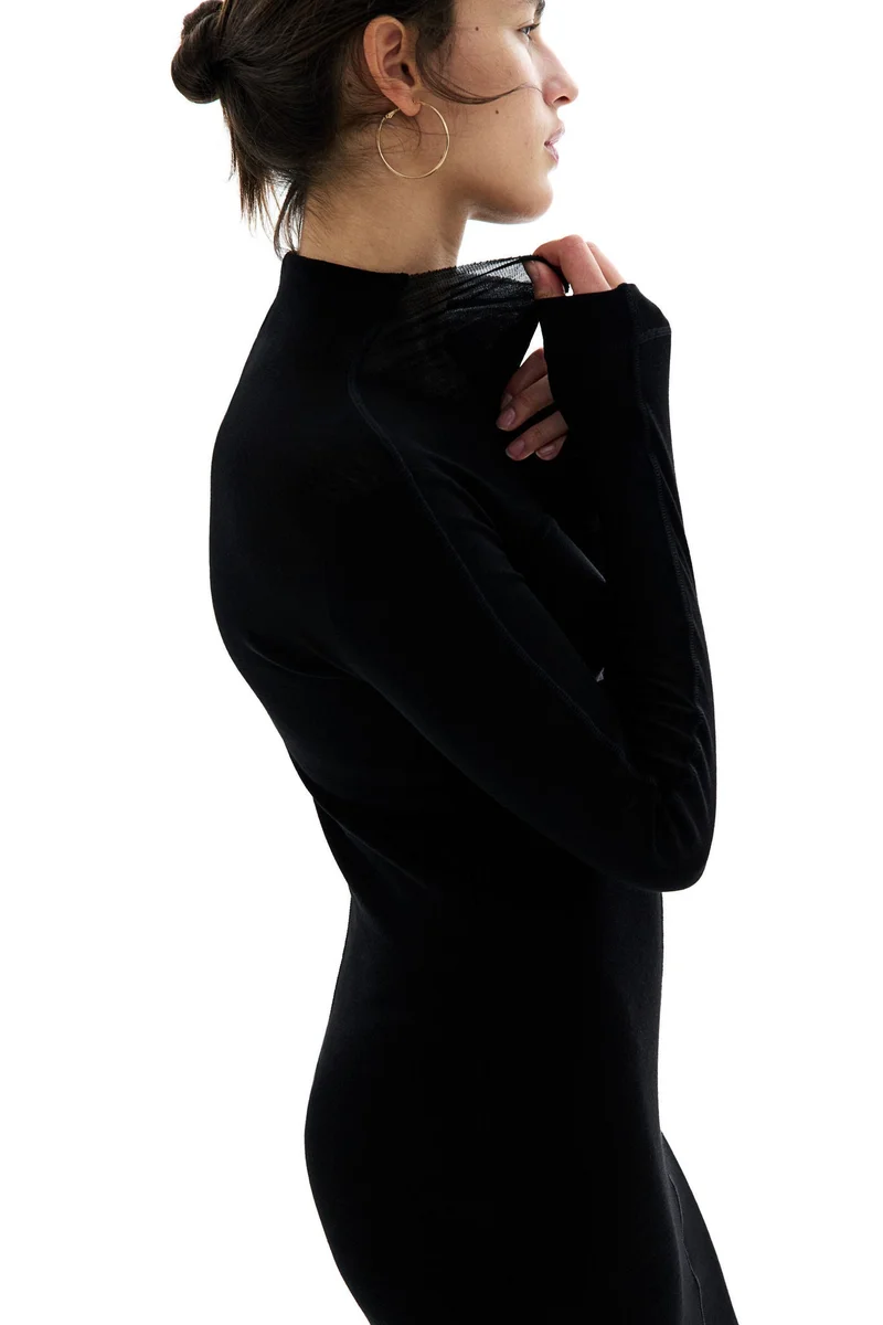 H&M Turtleneck wool dress