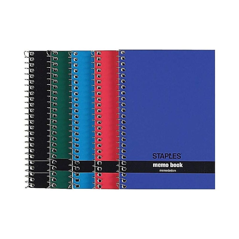 STAPLES 200014 Memo Pads 4Inch X 6Inch College Assorted 50 ShPad 5 PadsPk 11495 - Image 5