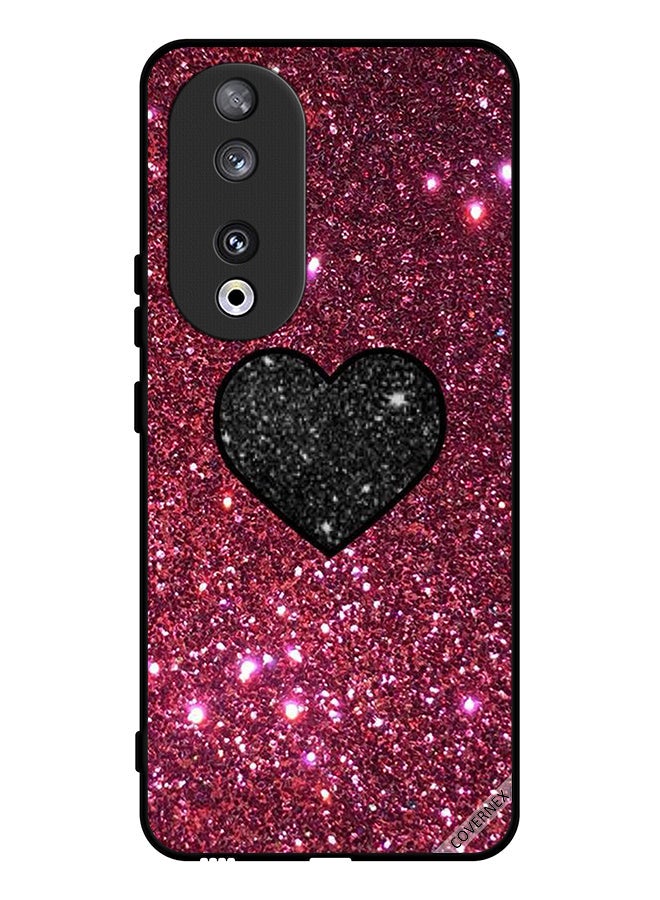 Covernex Protective Case Cover For Honor 90 Heart In Glitters - Image 1