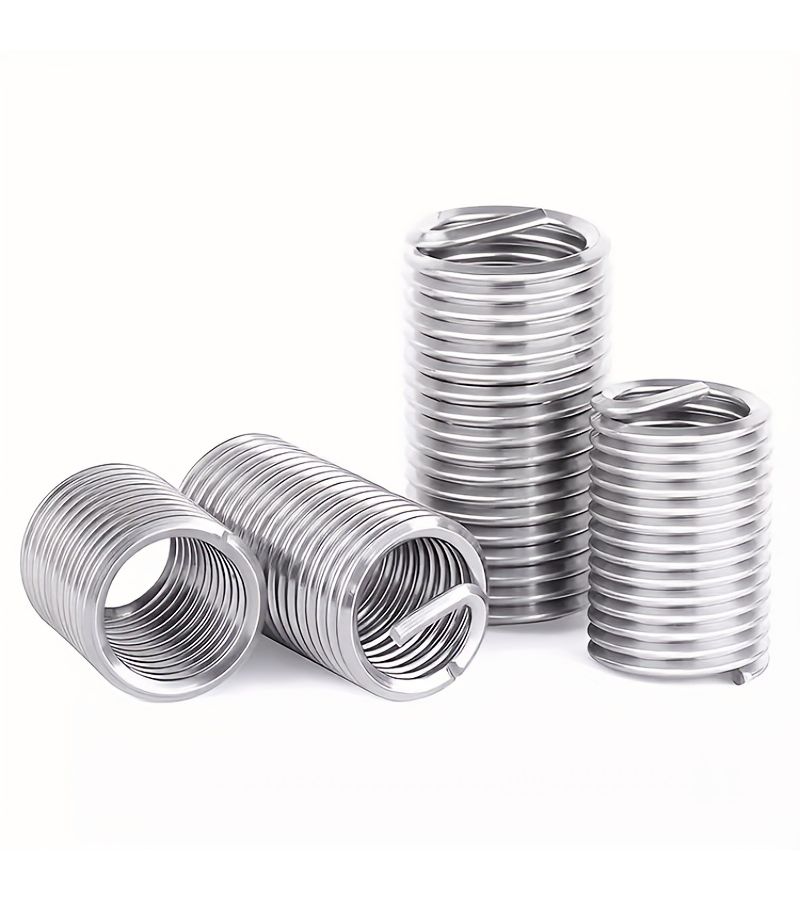 M8 X 1.25 2D 20Pcs Stainless Steel Wire Thread Insert Screw Sleeve For Stripped Thread Repair - Image 5
