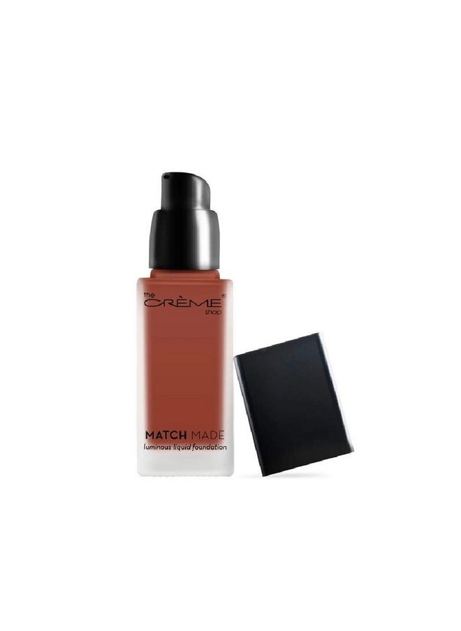 The Crème Shop ; Match Made Luminous Liquid Foundation 1.06 Oz (43)  - Image 4