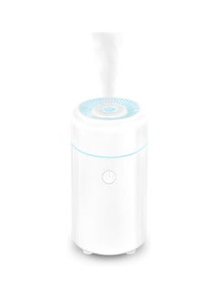 Generic Car Diffuser, Aromatherapy Diffusers for Essential Oils, Two Modes Mini Cool Mist Aroma Air Humidifier with 7 Color Changing LED Lights for Car, Home, Bedroom(White)  - Image 1