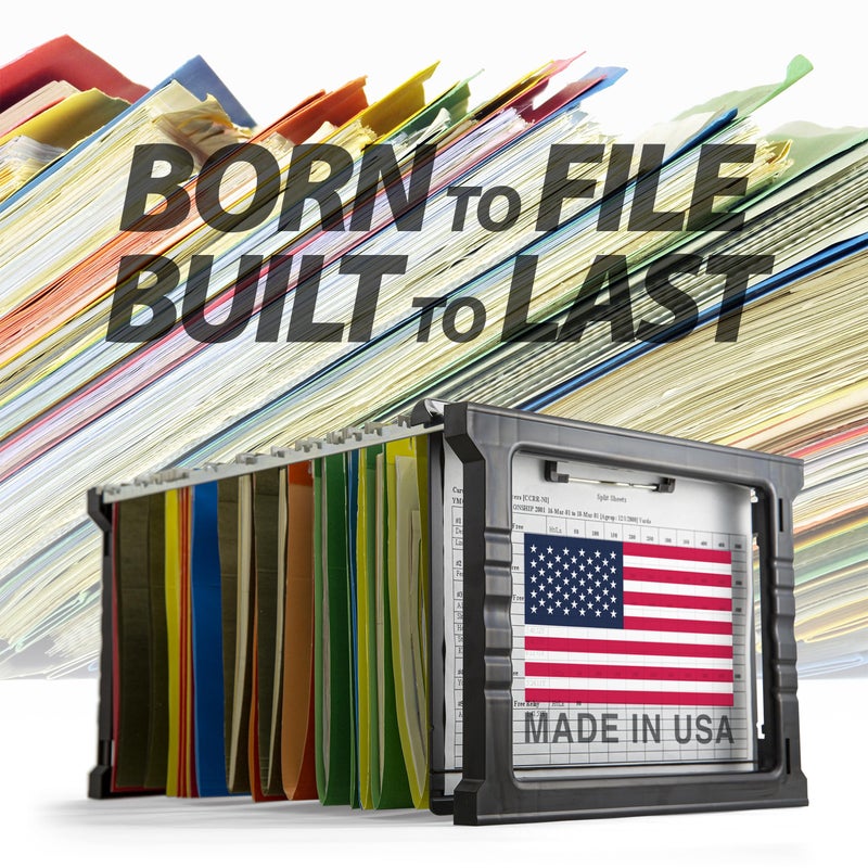 Officemate Plastic Hanging File Folder Frame, 18 Inch, Letter and Legal Size. 1 Set (91961) - Image 3