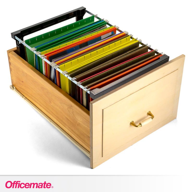 Officemate Plastic Hanging File Folder Frame, 18 Inch, Letter and Legal Size. 1 Set (91961) - Image 4