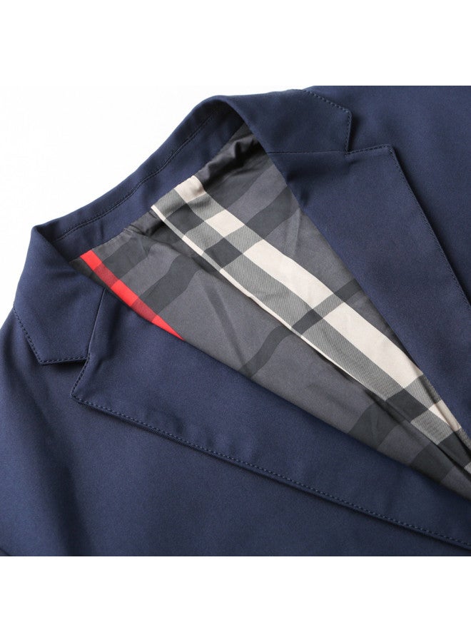 Tucano autumn/winter Business Casual Solid Color Minimalist Classic Men's Suit Jacket Single Blazer - Image 4