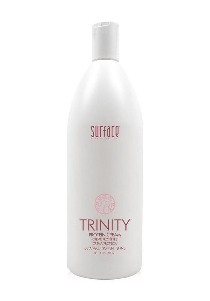 Surface Trinity Protein Cream Leave-in Conditioner 33.8 Oz - Detangle, Soften, and Shine - Image 1