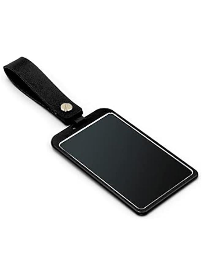 Generic Car Card Remote Key Holder Case Full Cover Protector Shell-Compatible for Model 3/Y Keychain Accessories Aluminium Alloy BK# - Image 1