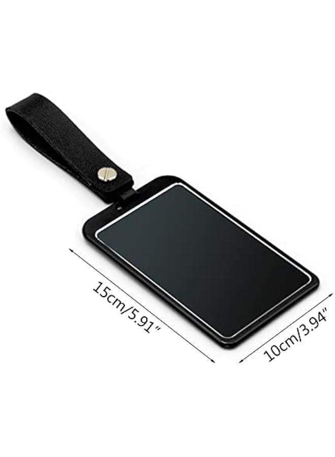 Generic Car Card Remote Key Holder Case Full Cover Protector Shell-Compatible for Model 3/Y Keychain Accessories Aluminium Alloy BK# - Image 4