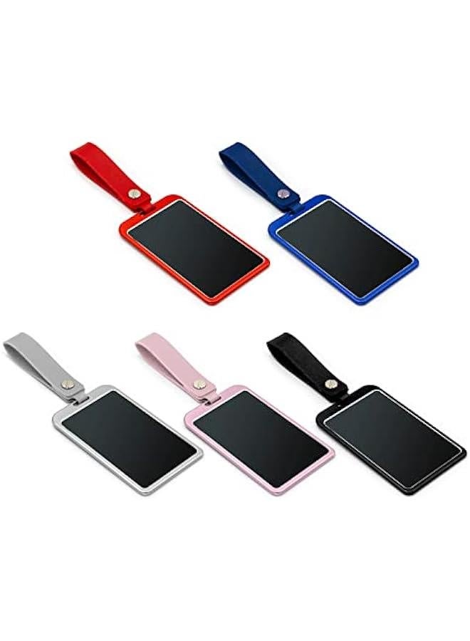 Generic Car Card Remote Key Holder Case Full Cover Protector Shell-Compatible for Model 3/Y Keychain Accessories Aluminium Alloy BK# - Image 5