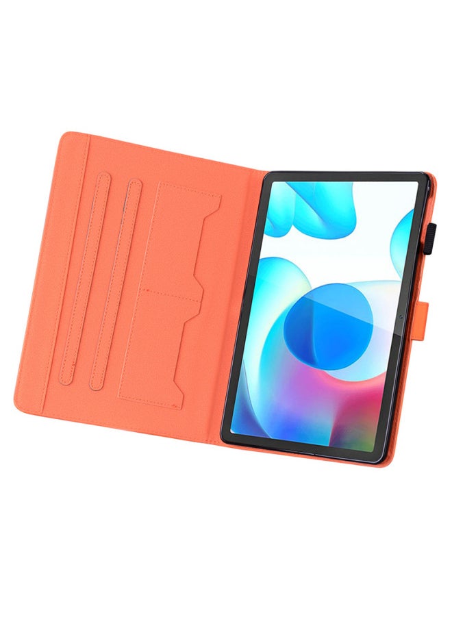 Generic - For Samsung A9 Flat Panel Protective Case A9plus Protective Case X210 Anti-drop Cartoon Galaxy11 Inch Leather Case-Color:Red-Applicable Models:Samsung T510/515 - Image 1