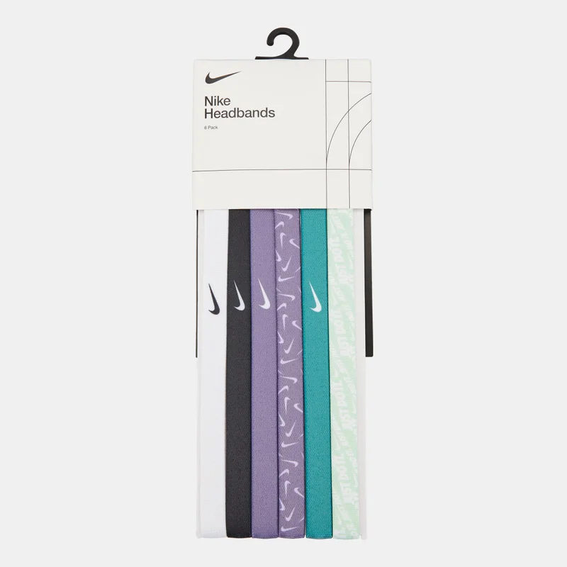 Nike Printed Headbands (6 Pieces)