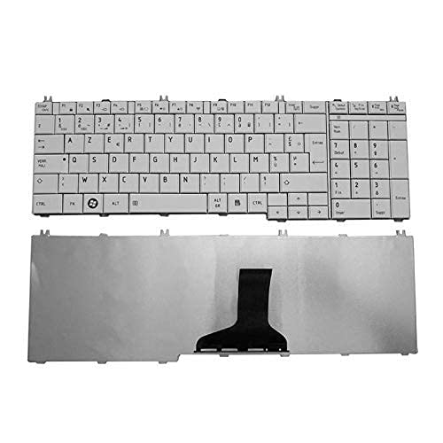 WISTAR Laptop Keyboard Compatible for Toshiba Satellite C650 C650D C655 C655D C660 C660D C665 C665D L550 L550D L650 L650D L655 L655D L670 L670D L675 (White) - Image 5