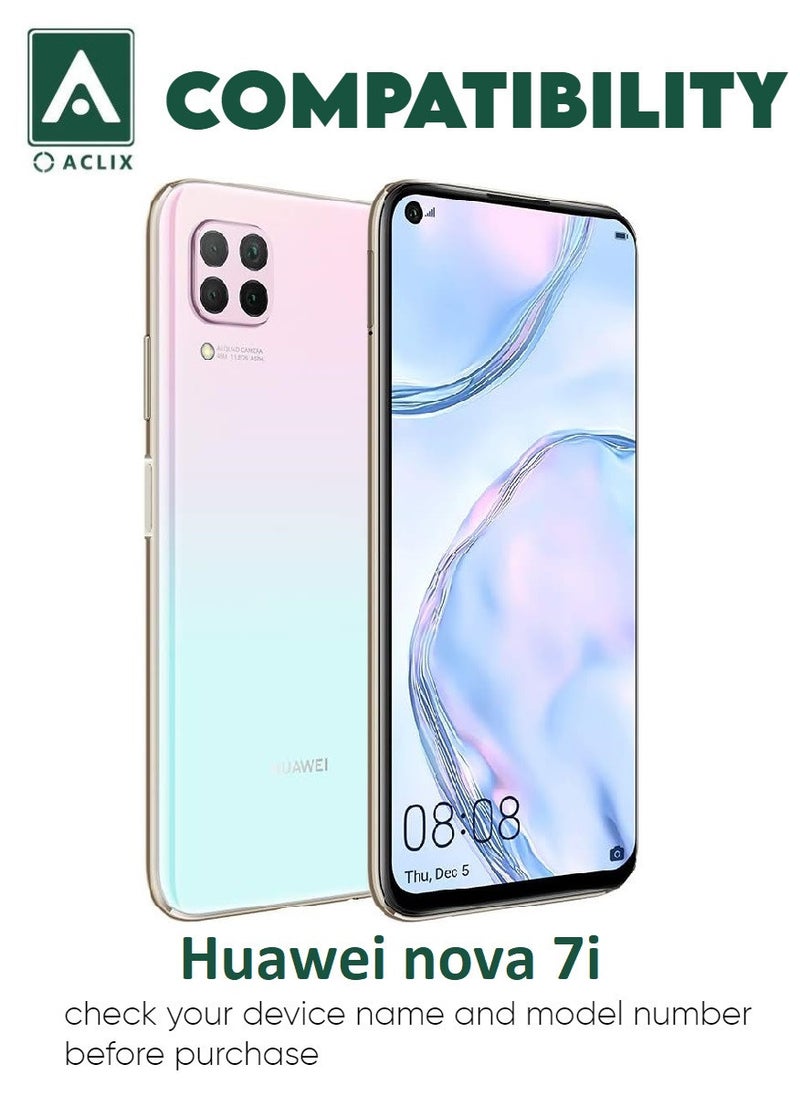 ACLIX 5 Pieces Antistatic ESD Dustproof Premium Quality High Definition Tempered Glass Screen Protector Designed For Huawei nova 7i - Image 3