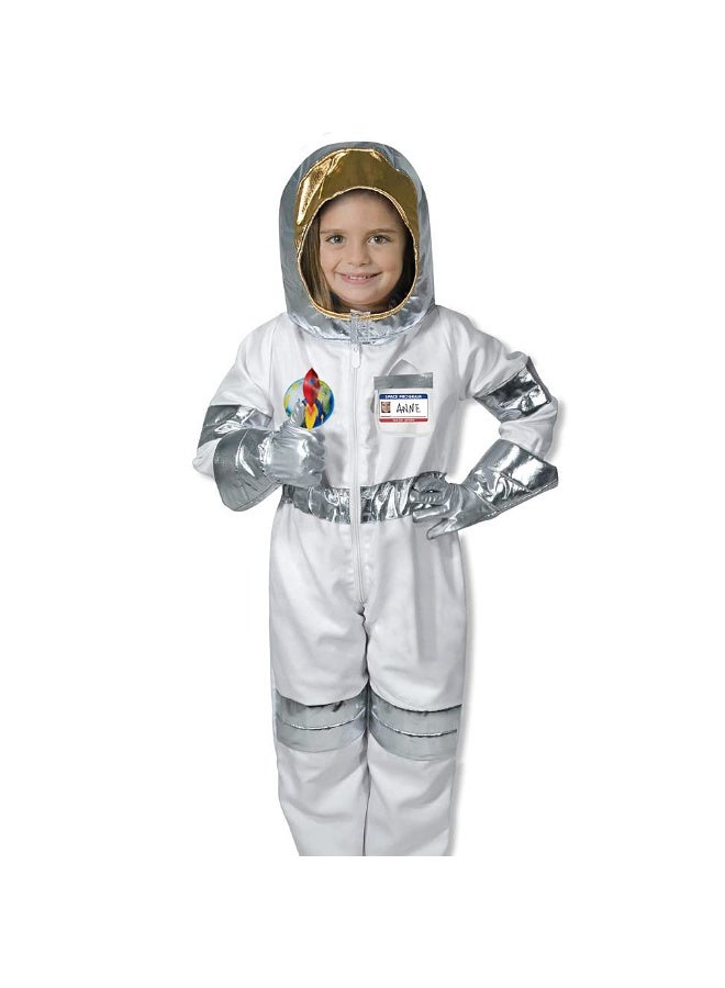 Astronaut Role-Play Costume Set, Spacesuit,Astronaut Fancy Dress Costume For Boys Girls 3-12 Years - Image 3