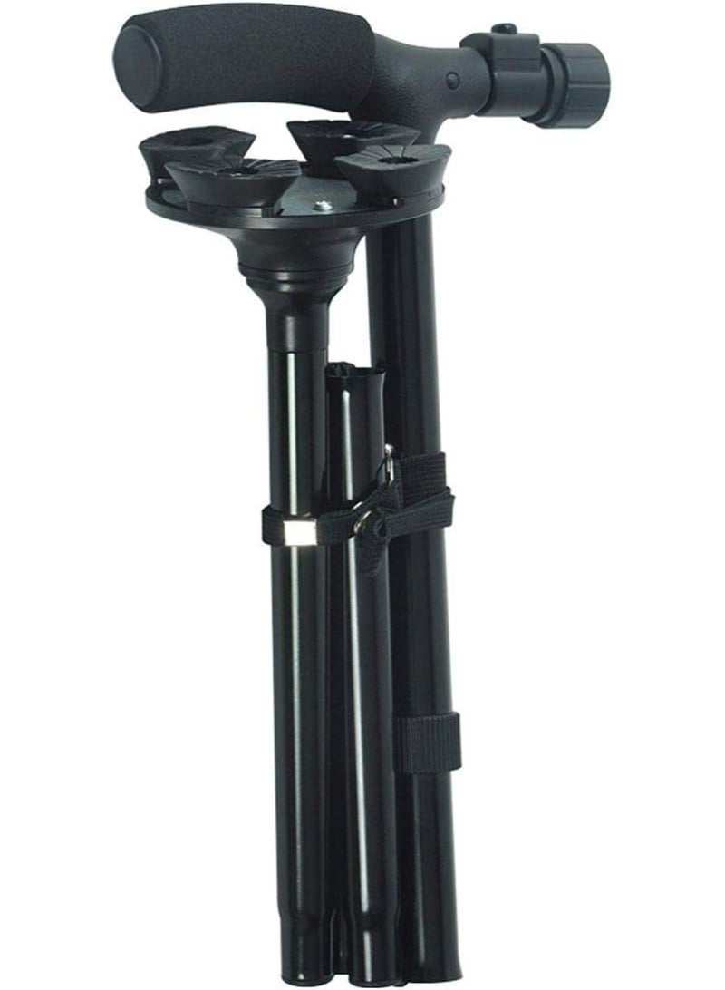 ماجيك عصا سحرية قابلة للتعديل، ذكية وسهلة الاستخدام، خفيفة الوزن، مصنوعة من الألومنيوم، قابلة للطي والتمديد، مزودة بإضاءة LED. - Image 4