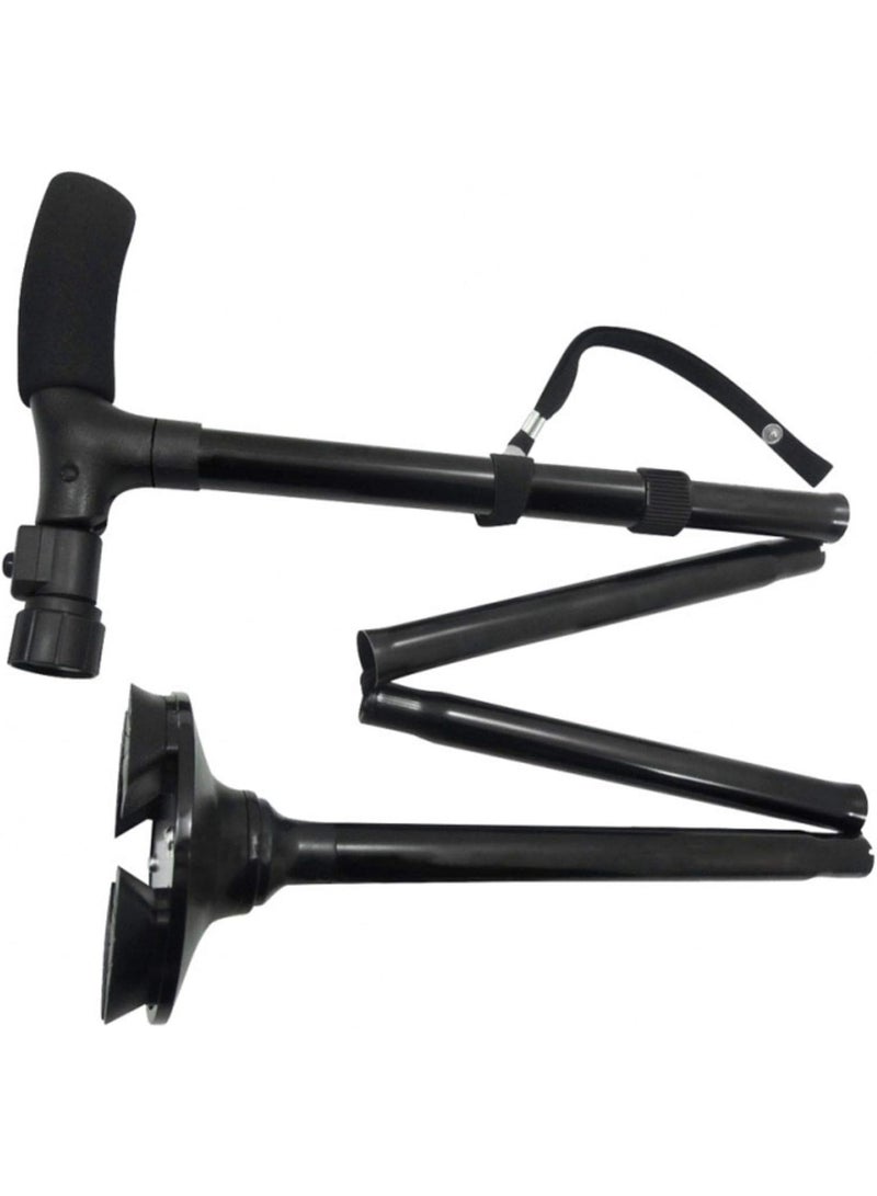 ماجيك عصا سحرية قابلة للتعديل، ذكية وسهلة الاستخدام، خفيفة الوزن، مصنوعة من الألومنيوم، قابلة للطي والتمديد، مزودة بإضاءة LED. - Image 3