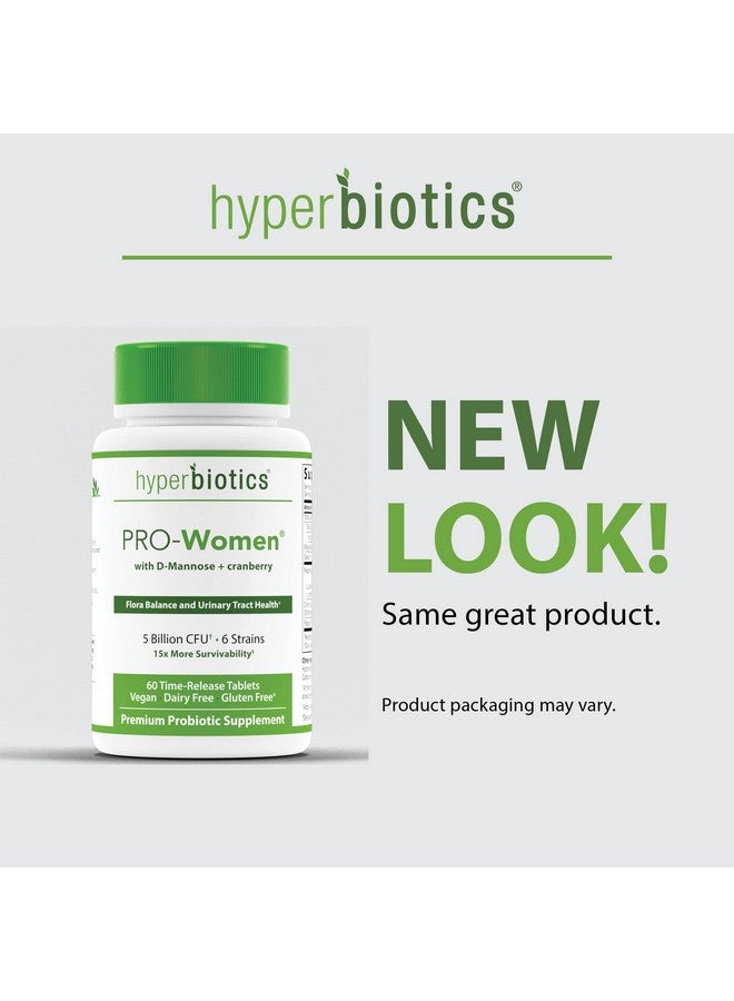 Hyperbiotics Pro Probiotics For Women  Time Release Tablets  Premium Nutritional Supplement  Vegan Dairy  Gluten Free  Healthy Digestion  Immune System Support  60 Count - Image 4