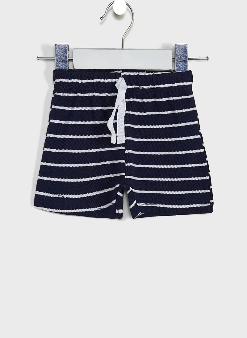 MINIKLUB Infant 3 Pack Assorted Shorts