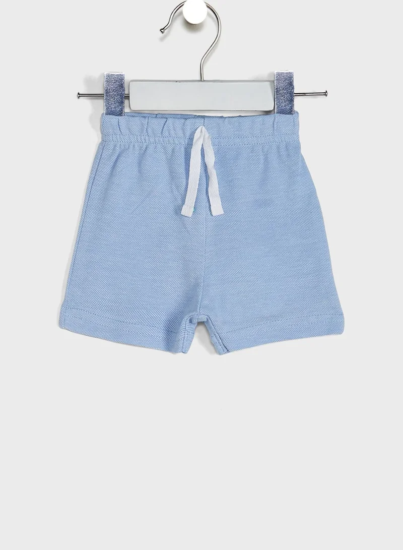 MINIKLUB Infant 3 Pack Assorted Shorts