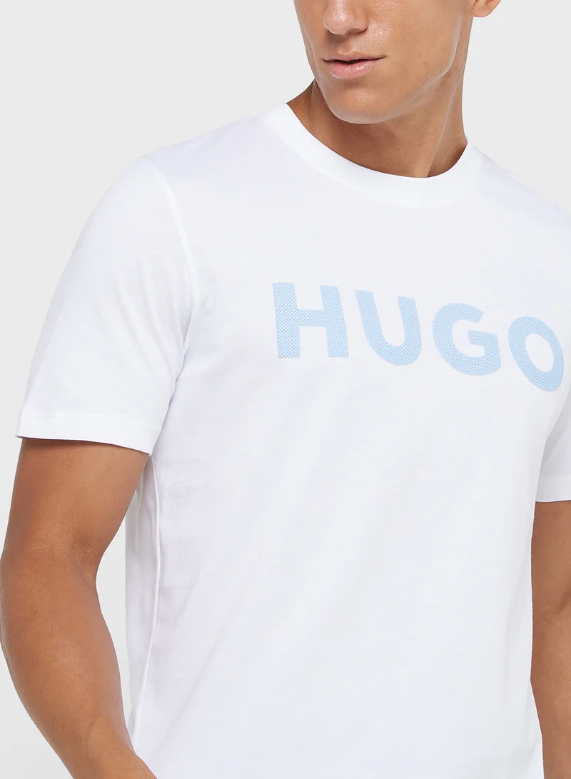 HUGO Logo Crew Neck T-Shirt