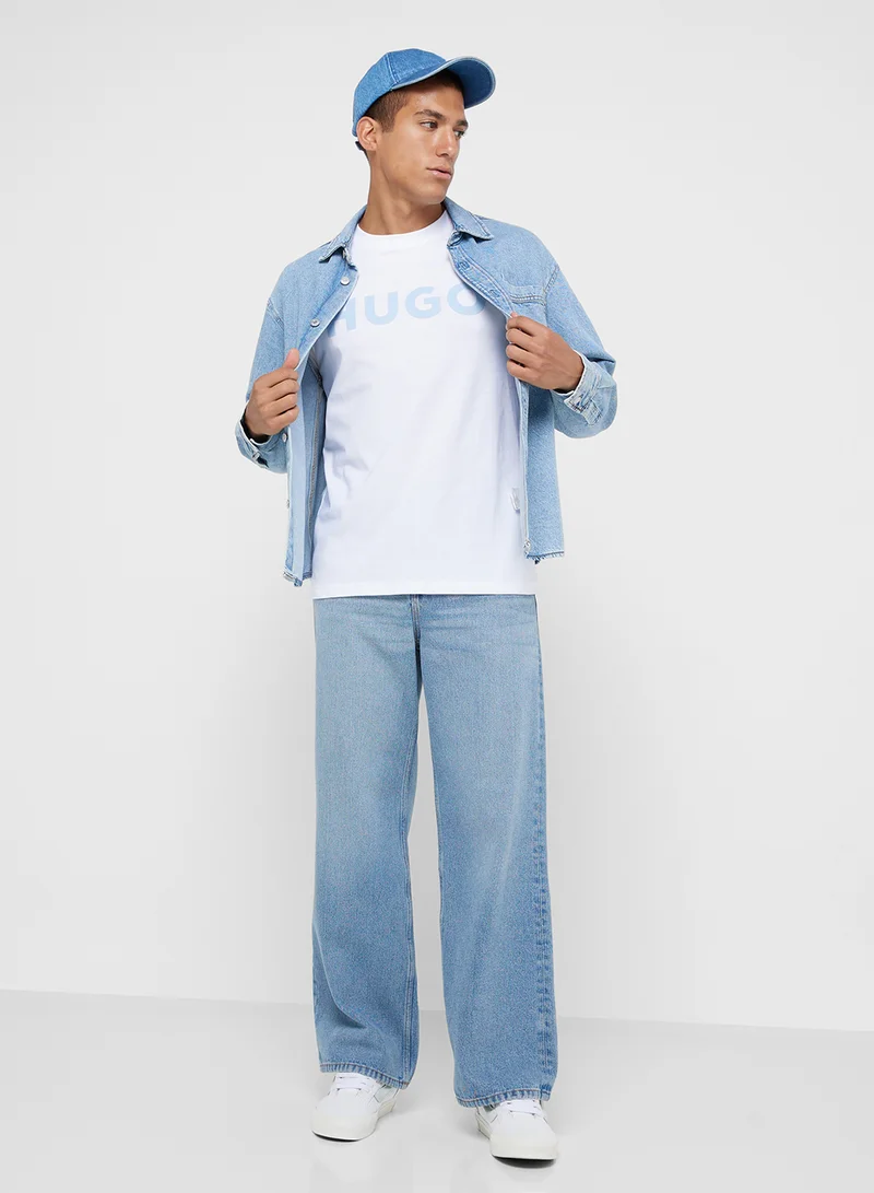 HUGO Logo Crew Neck T-Shirt