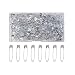 Zucosue 200 PCS Silver Small Safety Pins Steel Safety Pin 15Inch38mm Safety Pins Small Safety Pin for Clothes Crafts and More - Image 2