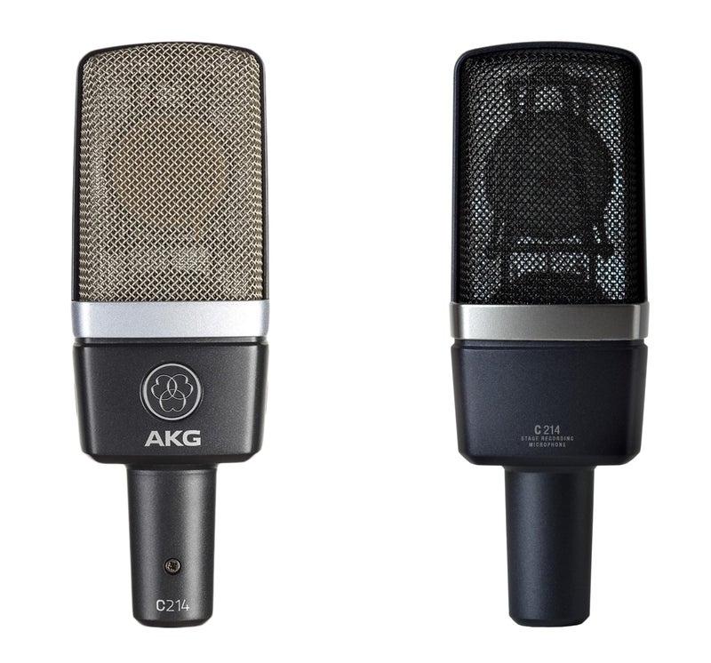 AKG ميكروفون مكثف احترافي كبير الحجم AKG Pro Audio C214، زوج متطابق - Image 1