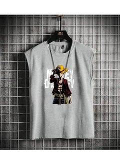 KUYING Summer One Piece Lunch Break Loose Casual Vest  - Image 1